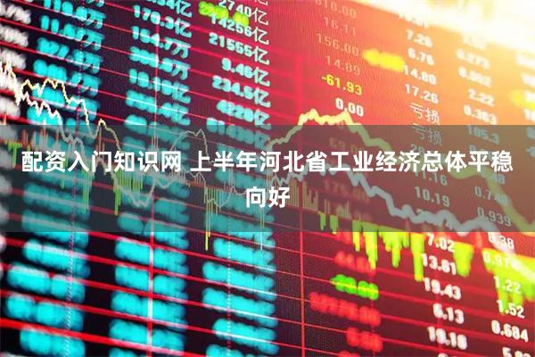 配资入门知识网 上半年河北省工业经济总体平稳向好
